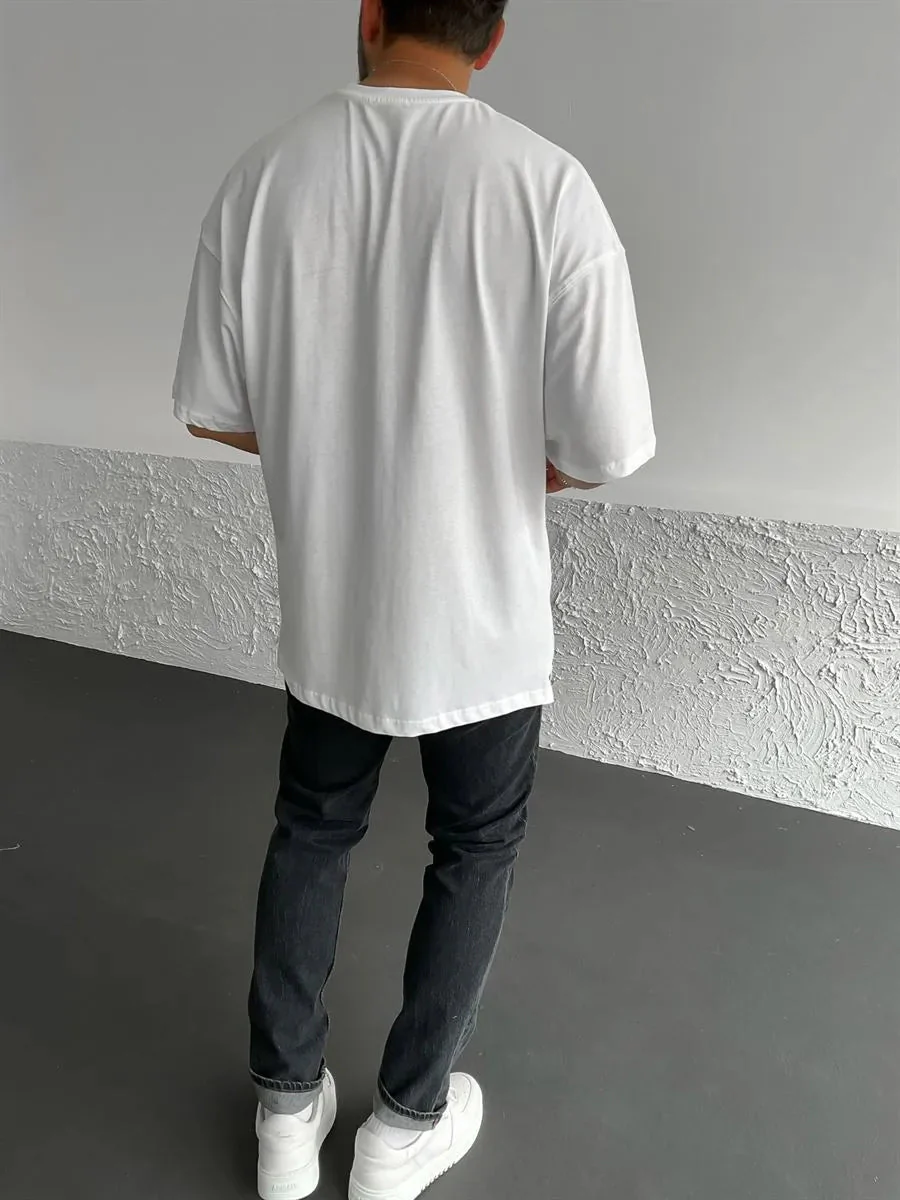 White Weekend Printed Oversize T-Shirt - Image 2